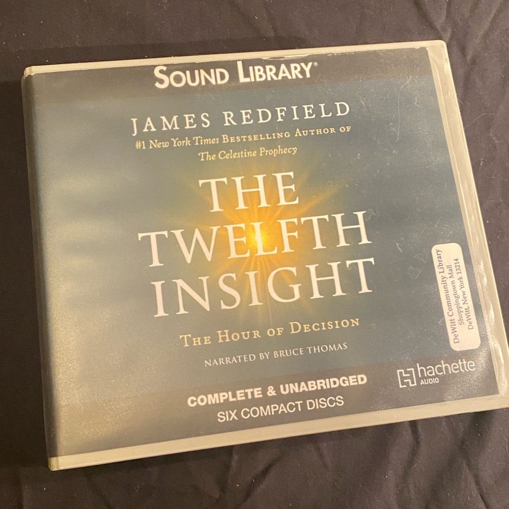Hachette Blue and Gold "The Twelfth Insight" Audio CD Set
